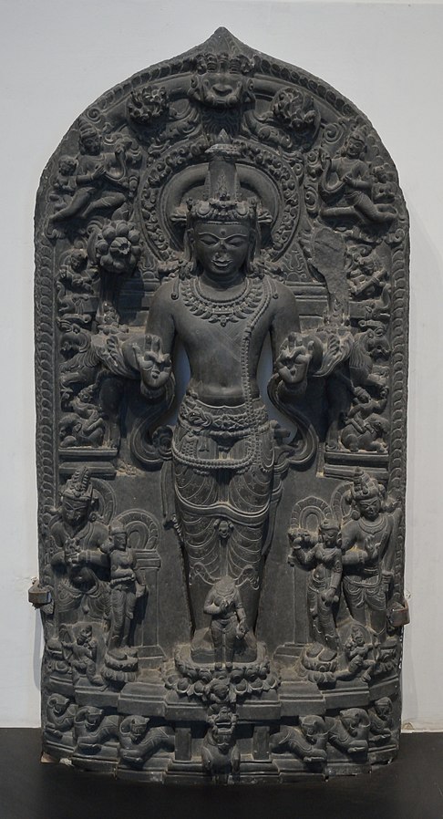 Surya_-_Basalt_-_Circa_12th_Century_CE_-_Rajshahi_-_Bangladesh_-_ACCN_9010-A25208_-_Indian_Museum_-_Kolkata_2014-02-14_9290